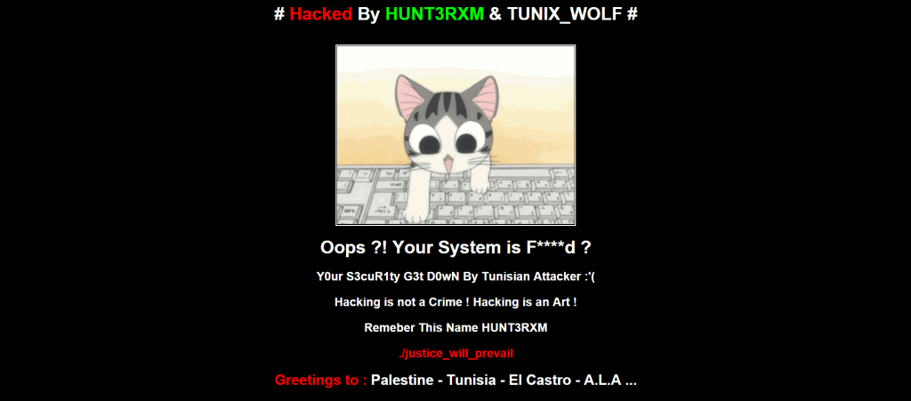 Hacked By HUNT3RXM & TUNIX_WOLF