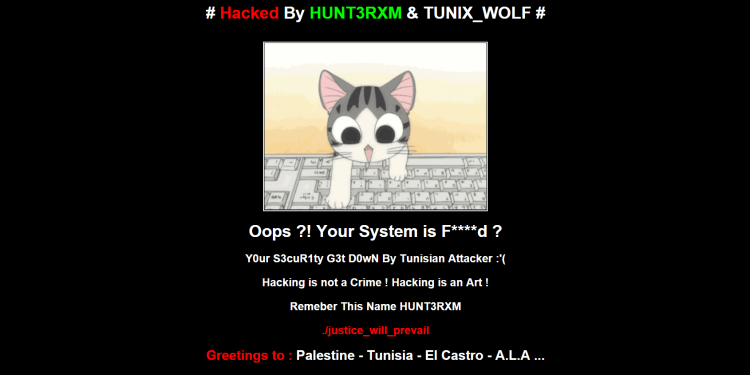 Hacked By HUNT3RXM & TUNIX_WOLF