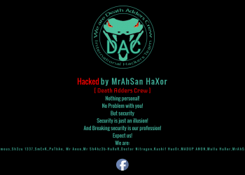Latvia Supreme Court Official Website Hacked: Pakistani Hacker Group “Death Adder Crew” to Blame