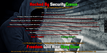 Over 440 Websites Hacked by the Hacktivist Group SecurityCrewz