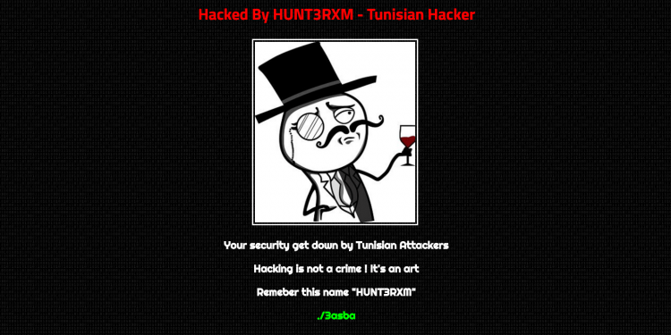 Helions Bumpstead Parish Council UK Official Website Hacked By HUNT3RXM