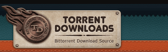 This is the official logo of the website named TorrentDownloads.