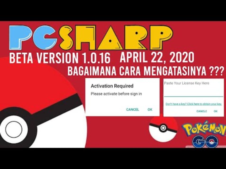 PGSHARP] Key pokemon go STANDARD EDITION ANDROID Only