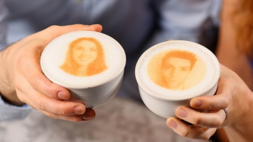 How do you Make Pictures in Coffee?