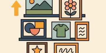 Organizing beginner-friendly collection display with labeled items and creative storage solutions