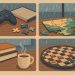 Board games, movie marathon, creative crafts, and reading as fun indoor activities on rainy days