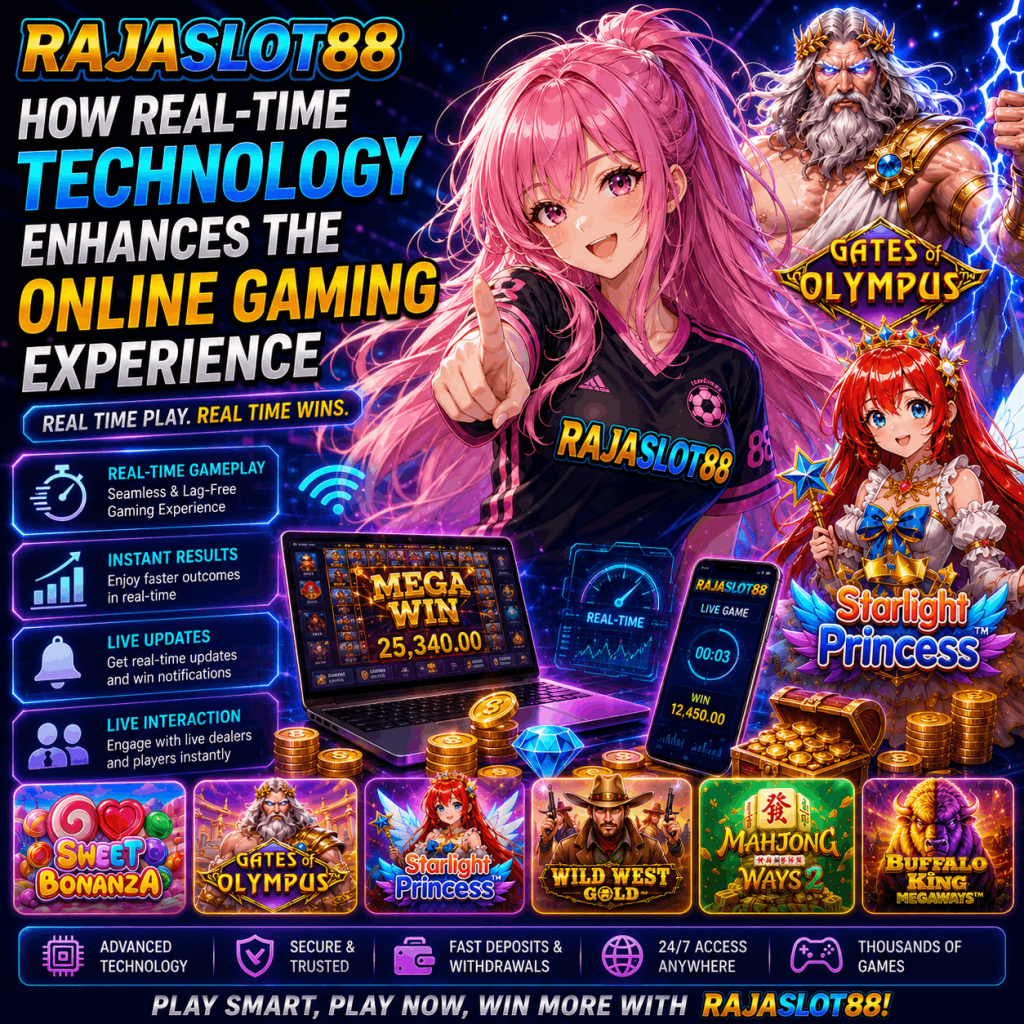 Image 1 of How Real-Time Technology Enhances the Online Gaming Experience
