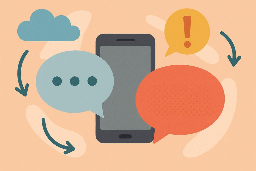 Two people having a thoughtful conversation, illustrating effective communication strategies
