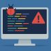 Illustration of buggy computer code highlighting cybersecurity vulnerabilities and software risks